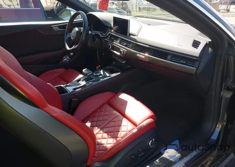 2018 Audi S5 3.0T Premium Plus from USA, damaged, VIN WAUR4AF56JA081650